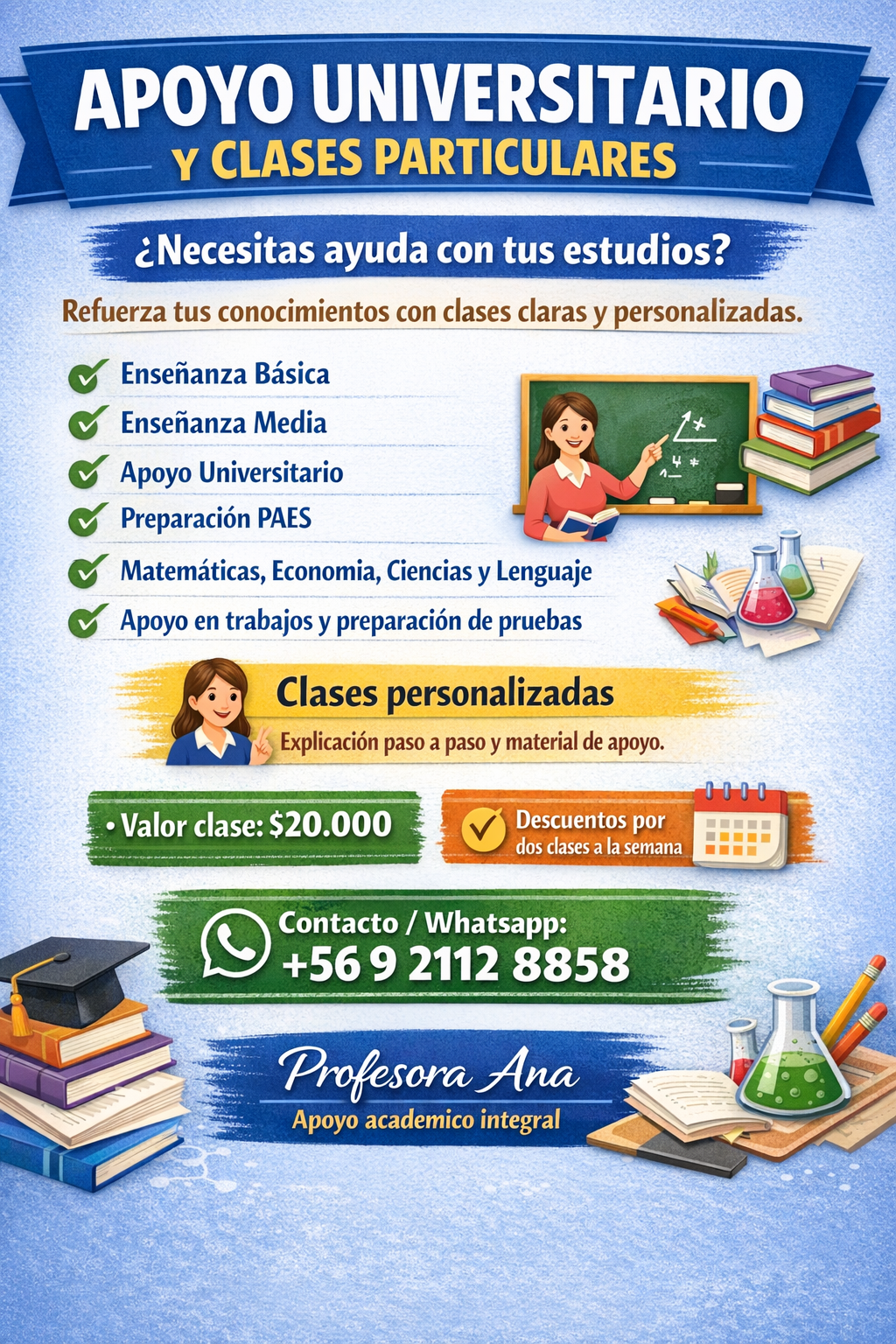 Profesor de Cálculo Diferencial: Ana Ortega